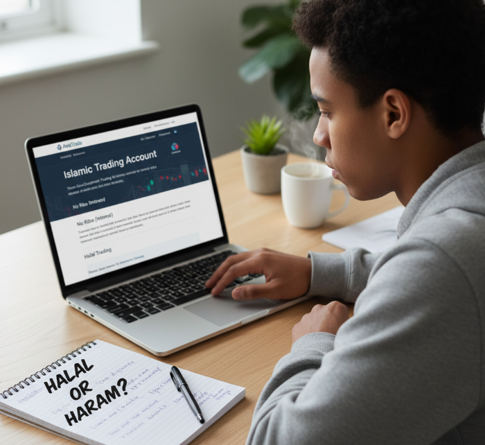 Beginner Exploring AvaTrade on Laptop.png